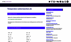 Temperatur-ueberwachen.de.htmlexaminer.com thumbnail