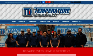 Temperaturedesignhvac.com thumbnail