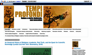 Tempiprofondi.blogspot.com thumbnail