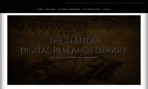 Templarlibrary.org thumbnail