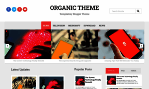 Templatezy-organictheme.blogspot.com thumbnail