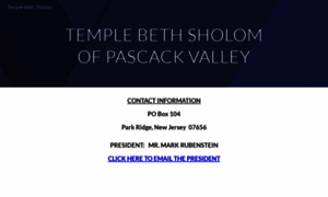 Temple-beth-sholom.org thumbnail