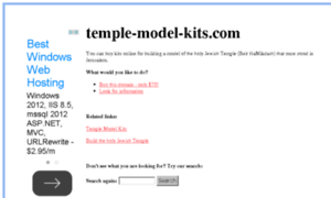 Temple-model-kits.com thumbnail