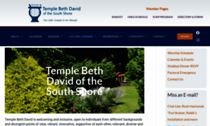 Templebethdavid.com thumbnail