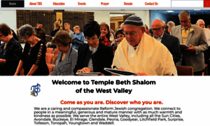 Templebethshalomaz.org thumbnail