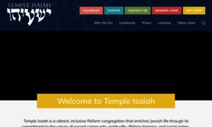 Templeisaiah.org thumbnail