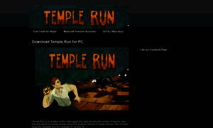 Templerun4pc.blogspot.com thumbnail