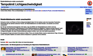 Tempolimit-lichtgeschwindigkeit.de thumbnail