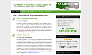 Temporaryfencesaustintx.com thumbnail