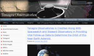 Tenagraobservatories.com thumbnail