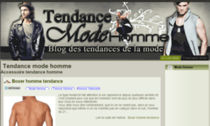 Tendance-mode-homme.com thumbnail
