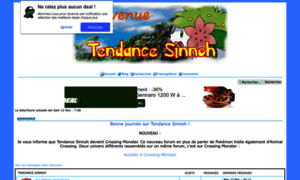 Tendance-sinnoh.forum-actif.net thumbnail