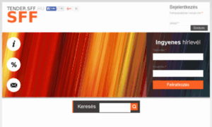 Tender.sff.hu thumbnail
