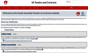 Tenders.sa.gov.au thumbnail