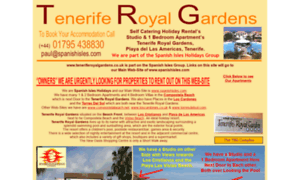 Teneriferoyalgardens.co.uk thumbnail