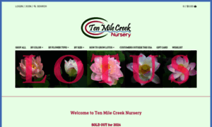 Tenmilecreeknursery.com thumbnail