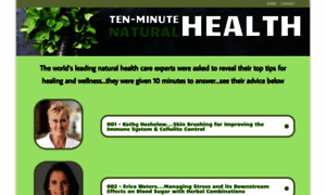 Tenminutenaturalhealth.com thumbnail