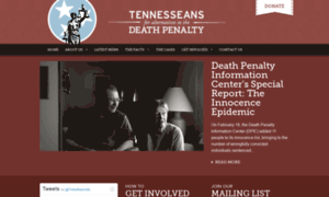 Tennesseedeathpenalty.org thumbnail