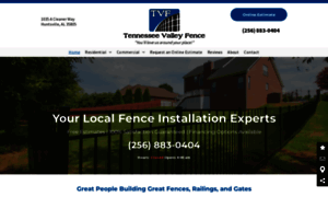 Tennesseevalleyfence.com thumbnail