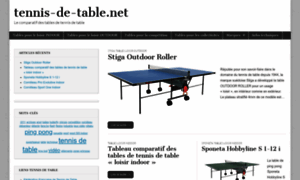 Tennis-de-table.net thumbnail