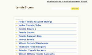 Tennis5.com thumbnail