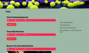 Tennisballmachines.exercise-equipment-for-home.com thumbnail