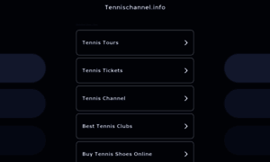 Tennischannel.info thumbnail