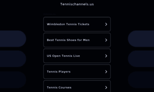 Tennischannels.us thumbnail