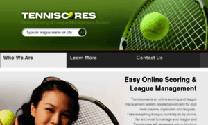 Tenniscores.com thumbnail