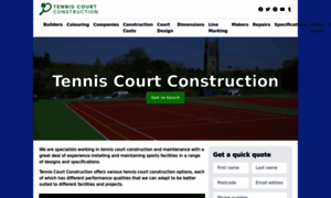 Tenniscourtconstruction.org.uk thumbnail