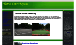 Tenniscourtrepairs.com thumbnail