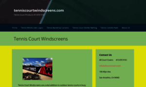 Tenniscourtwindscreens.com thumbnail