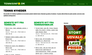 Tennisinfo.dk thumbnail