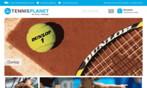Tennisplanetde.webshopapp.com thumbnail