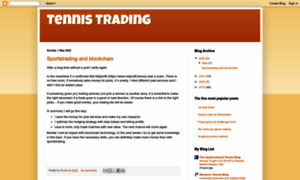 Tennnis-trading.blogspot.com thumbnail