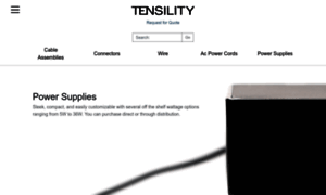 Tensility.com thumbnail
