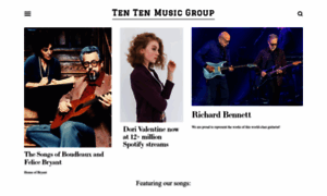 Tentenmusicgroup.com thumbnail