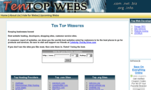 Tentopwebs.com thumbnail