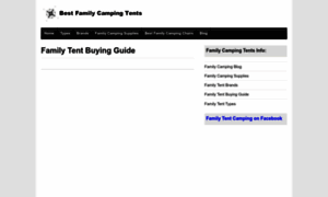 Tentsforthefamily.siterubix.com thumbnail