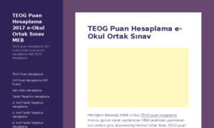 Teog-puan-hesaplama.eokul-meb.com thumbnail