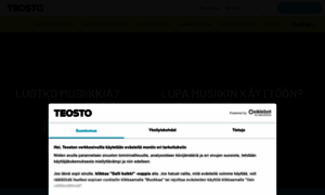 Teosto.fi thumbnail