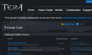 Tera-forums.enmasse.com thumbnail