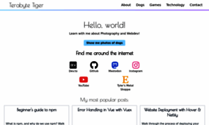Terabytetiger.com thumbnail