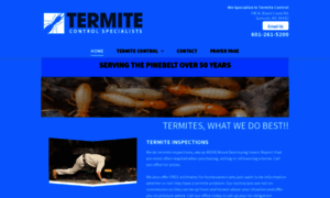 Termitecontrolspecialists.com thumbnail