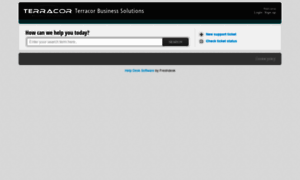 Terracorsupport.freshdesk.com thumbnail