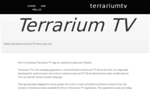 Terrariumtv.yolasite.com thumbnail