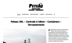 Terrassements-peteau.be thumbnail