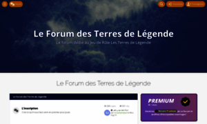 Terresdelegende.vraiforum.com thumbnail