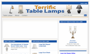 Terrifictablelamps.com thumbnail