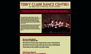 Terryclarkdance.com thumbnail